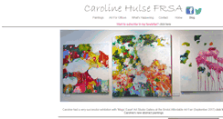 Desktop Screenshot of caroline.hulse.com